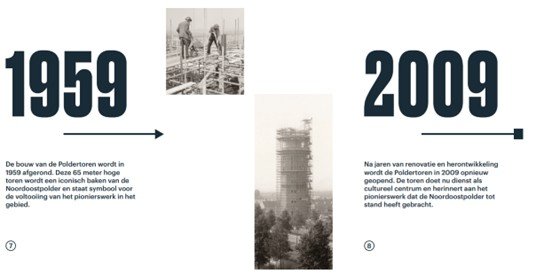  Poldertoren in de steigers.