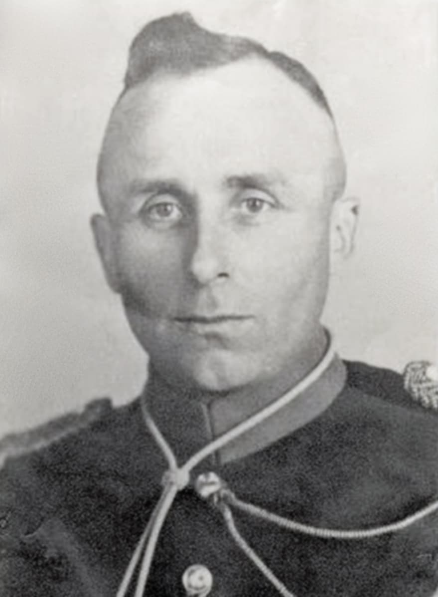 Harmen Visser 1941 wachtmeester Marechaussee