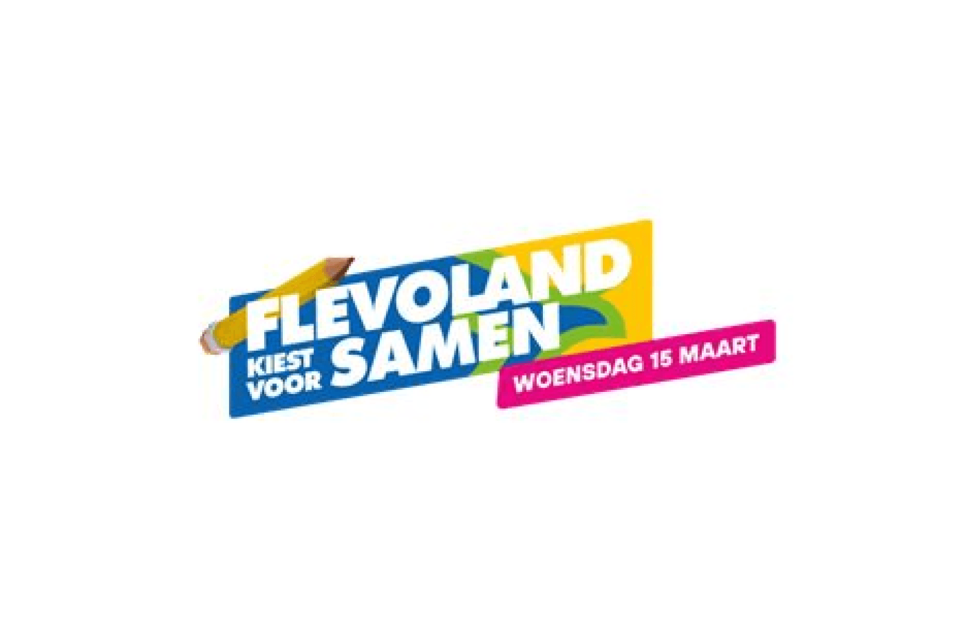 Logo Flevoland kiest voor samen